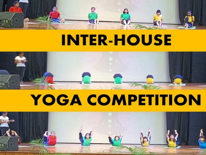 Celebrating National Sports Day- Inter House Yoga